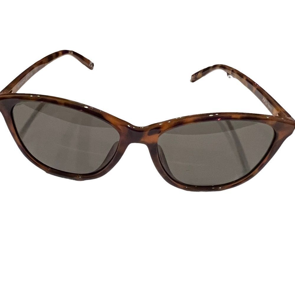 Le specs Entitlement 57 mm sunglasses Tortoise brown khaki gradient - Picture 3 of 6